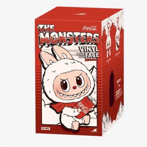 Coca-Cola The Monsters Vinyl Face Figure - Red and White - Picture 3 of 7